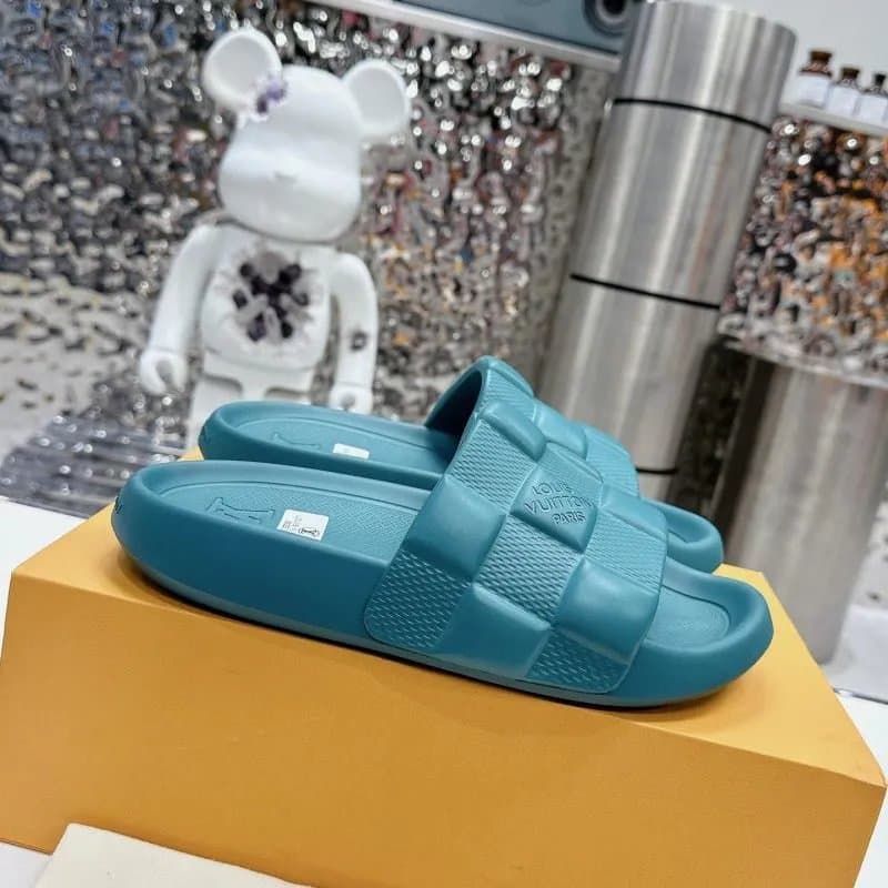 Louis Vuitton LV Pool Slide Monogram Embossed — 10