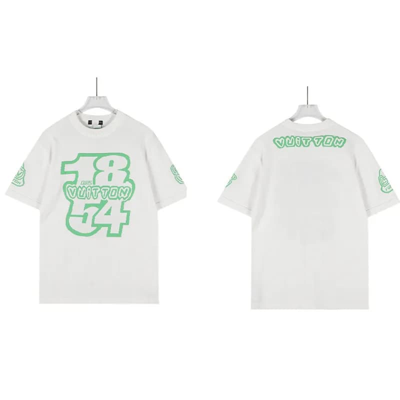 Louis Vuitton T-Shirt Off-White Collaboration — （1847提花白色）