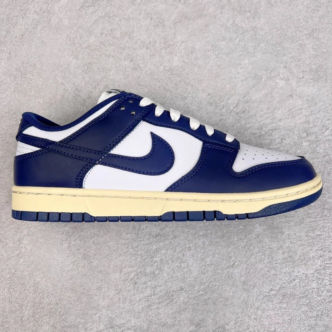 Nike Dunk Low Navy Grey — 海军/蓝白   DD1503-115