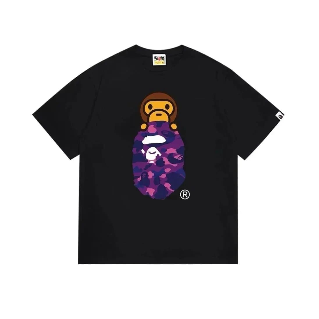 BAPE Ape Head Tee Brown Ape Face — 24