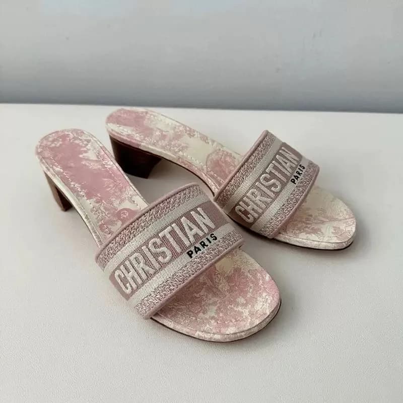 Dior B22 Slide Toile de Jouy