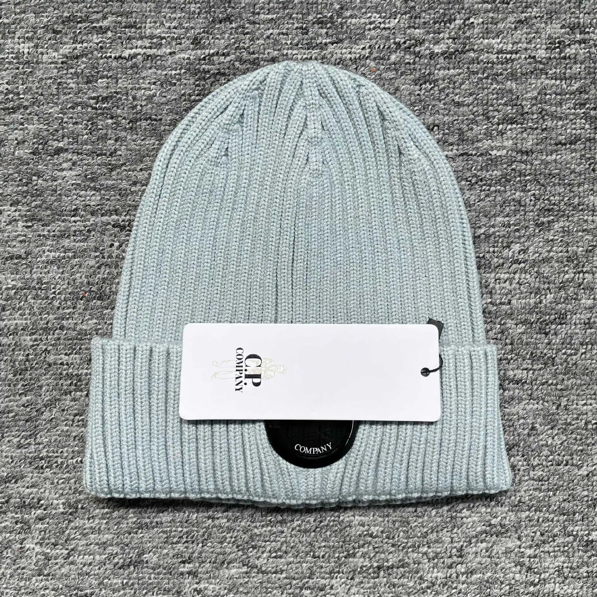 Represent Ribbed Beanie Classic Cuff — 均码 · 灰蓝单镜