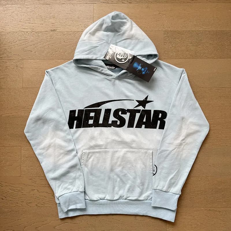 Hellstar Long Sleeve Tee Flame Graphic — X62