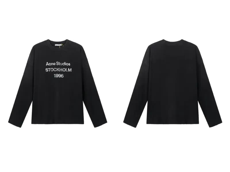 Acne Studios Long-Sleeve Tee Stockholm 1996