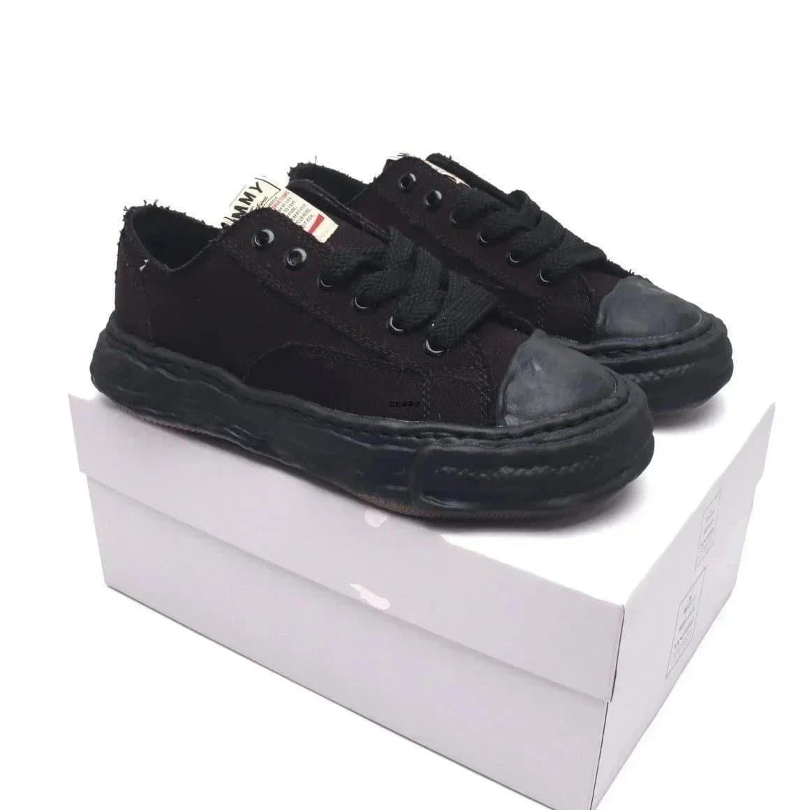Sacai Double Sole Canvas Black