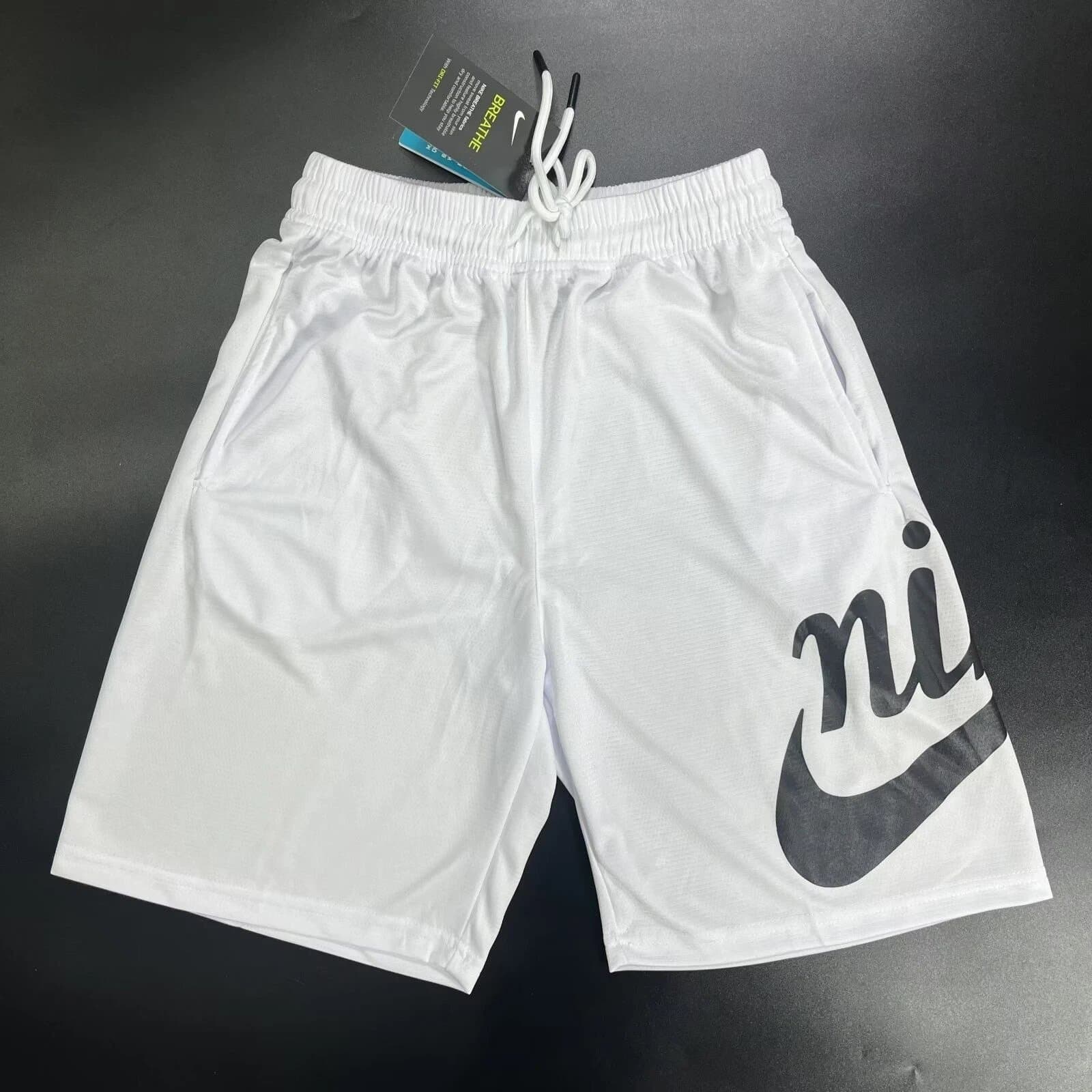 Nike Training Shorts Grey/Beige — 017款白色【高品质】