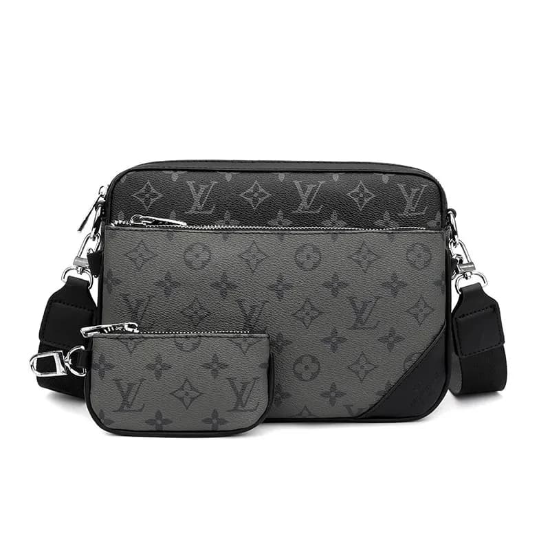 Louis Vuitton Multi Pochette Accessories Monogram Eclipse