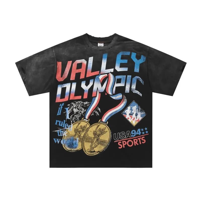 Valentino Valley Olympic Tee USA 94 Sports Graphic