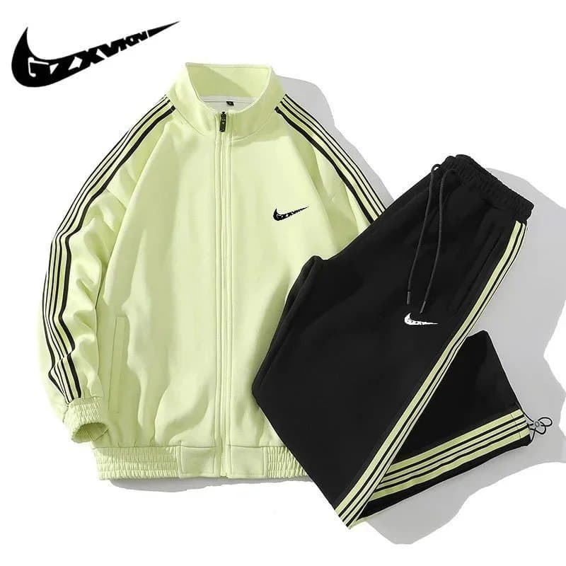Nike Track Suit Lime Green/Black
