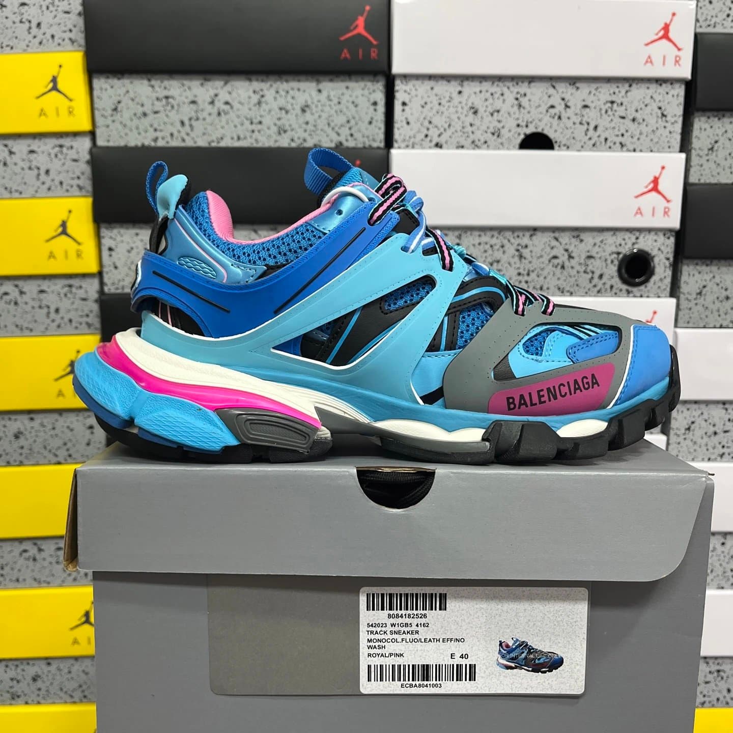 Balenciaga Track Sneaker Monocolor — VG · 宝蓝 B5 4162