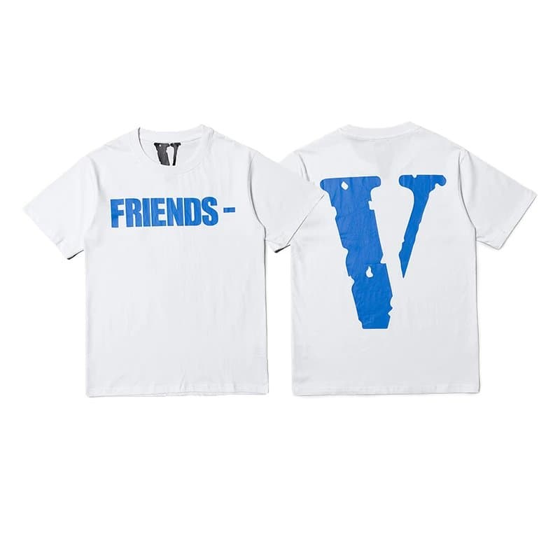 Vlone × Off-White T-Shirt Skeleton Print — 78