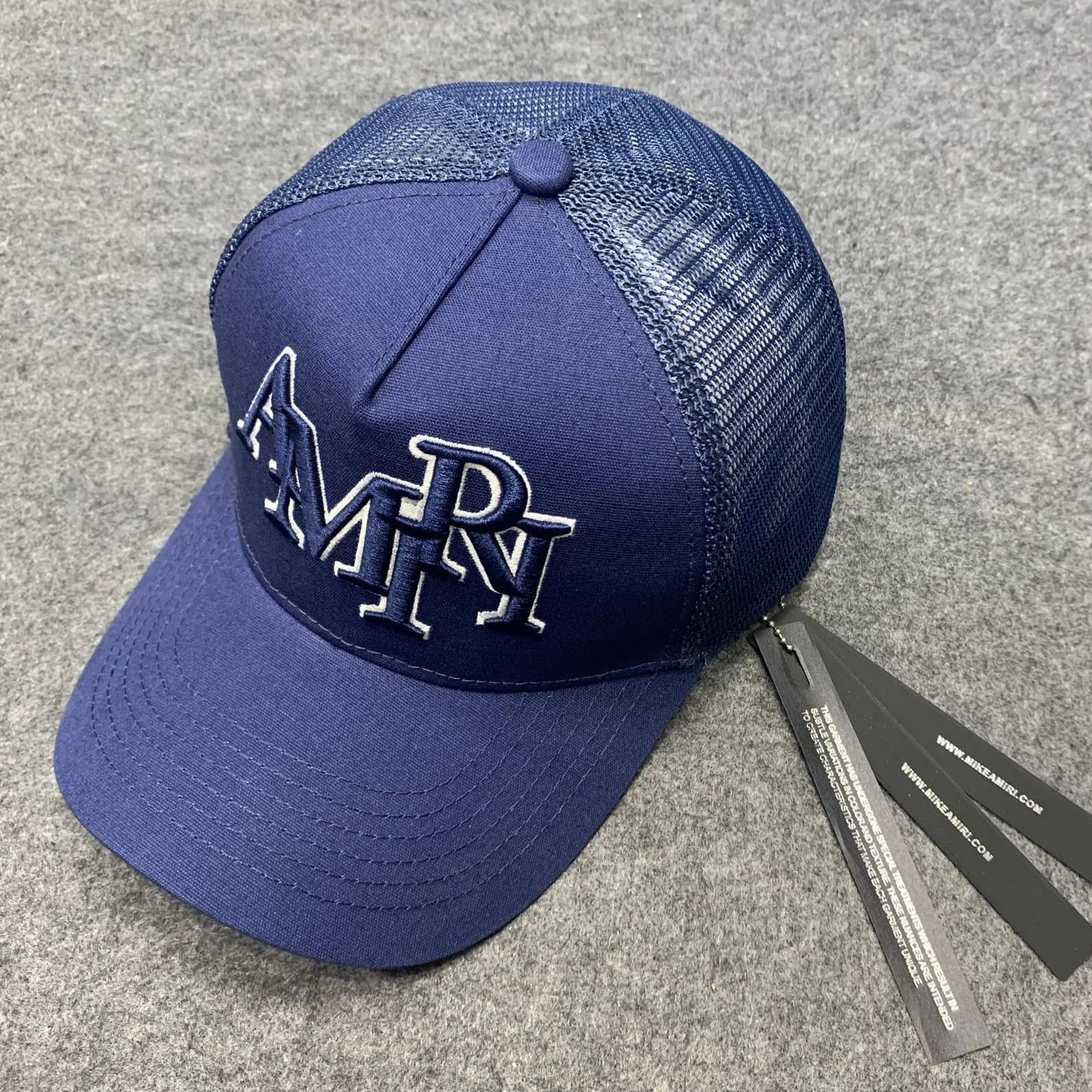 Amiri Baseball Cap MA Logo — 均码 · 29