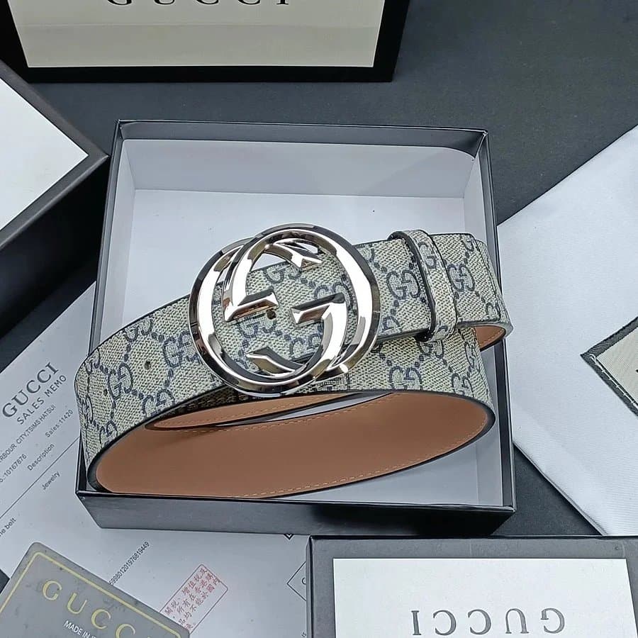Gucci GG Marmont Belt GG Supreme Canvas
