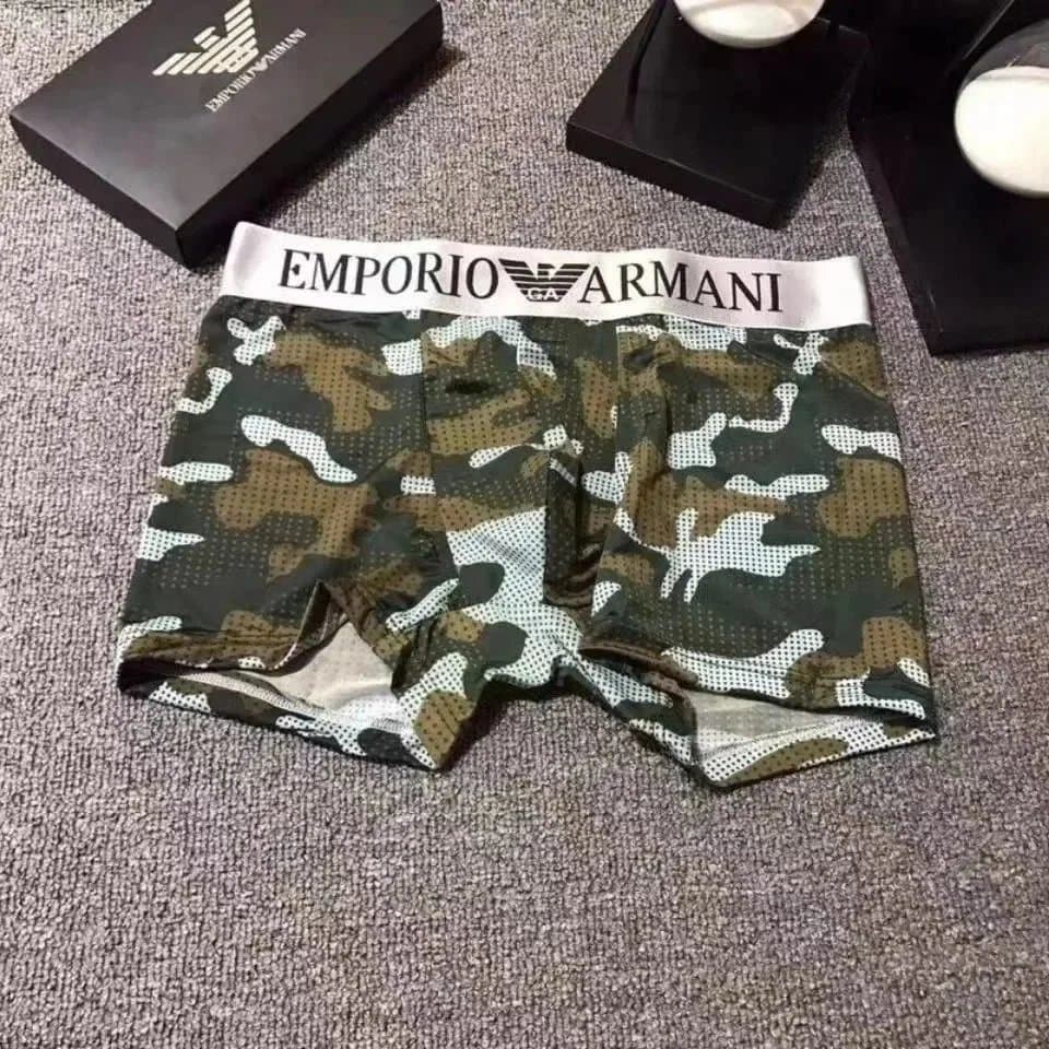 Emporio Armani Boxer Briefs Camouflage Mesh