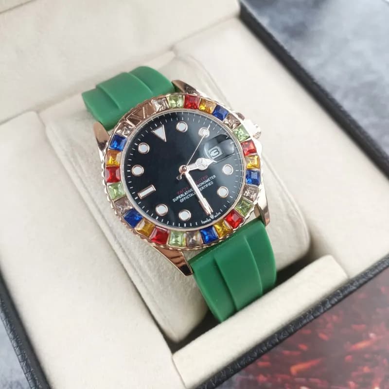 Rolex Submariner Rainbow Bezel