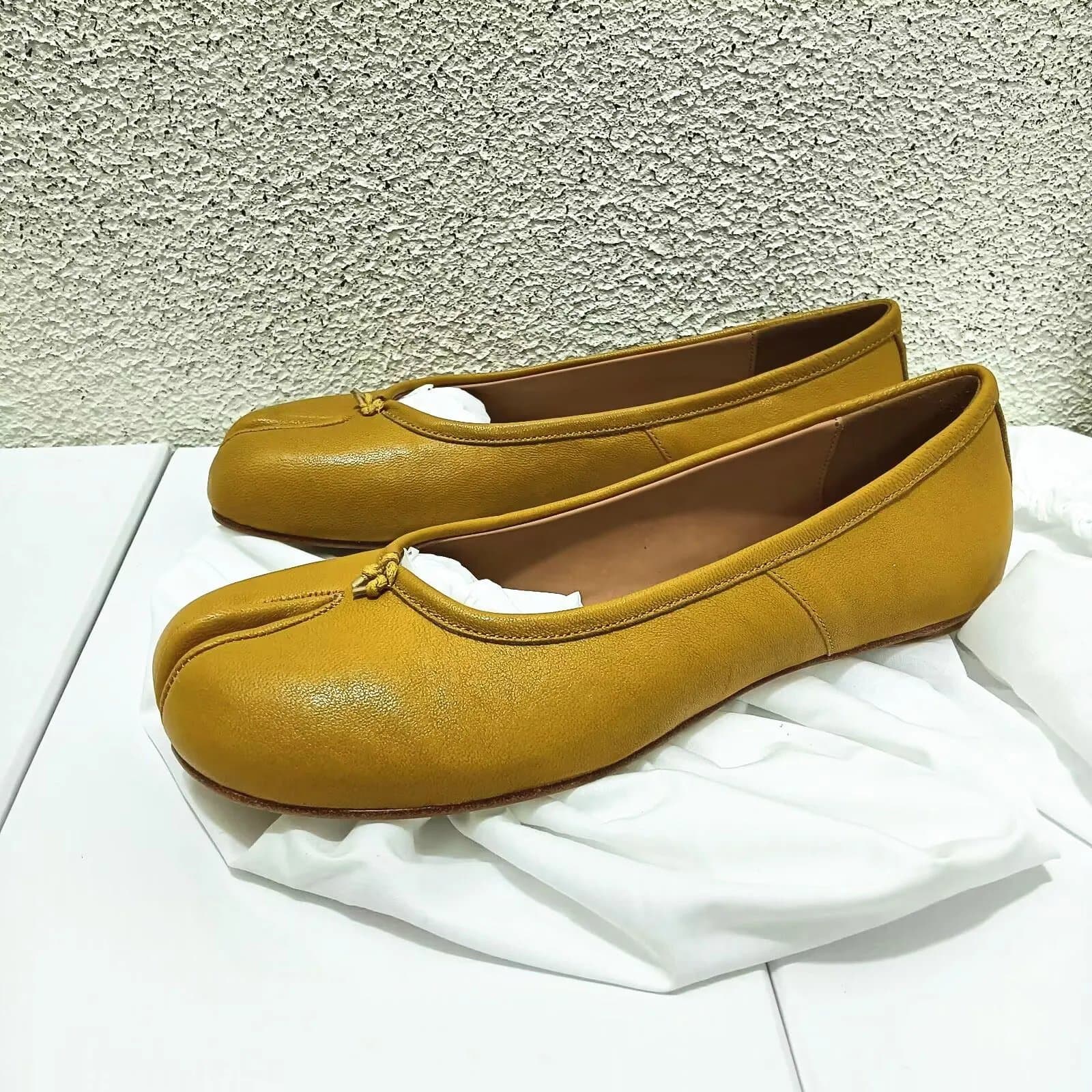 Maison Margiela Tabi Loafer Mustard