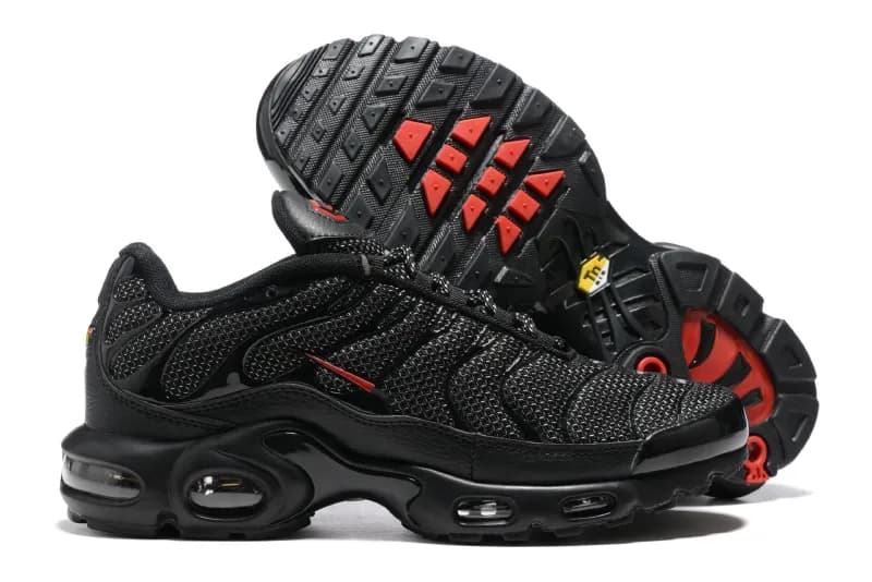 Nike Air Max Plus Atmos Grey — TN一代——36—47——网格黑红勾