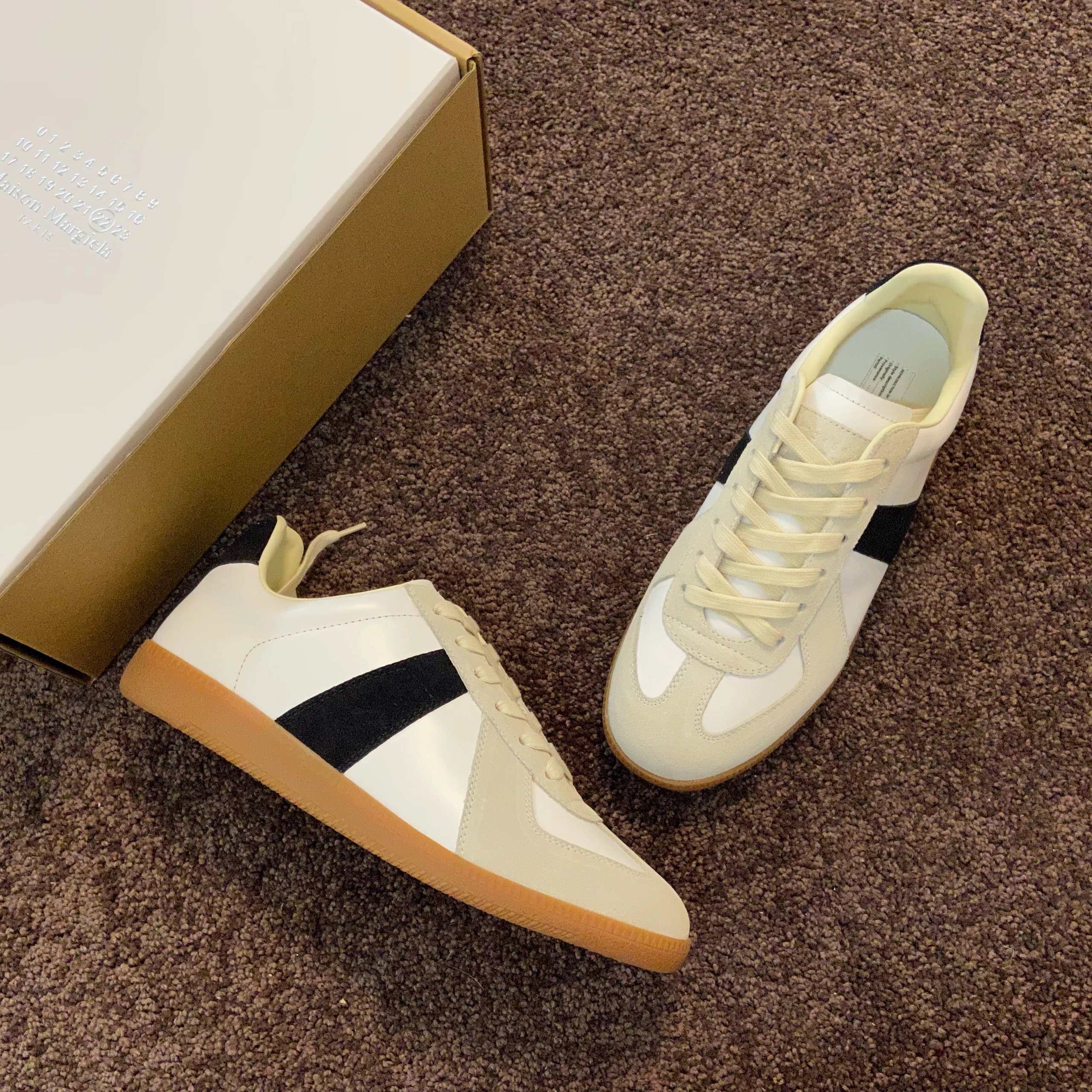 Maison Margiela Future Sneaker White Black Stripe