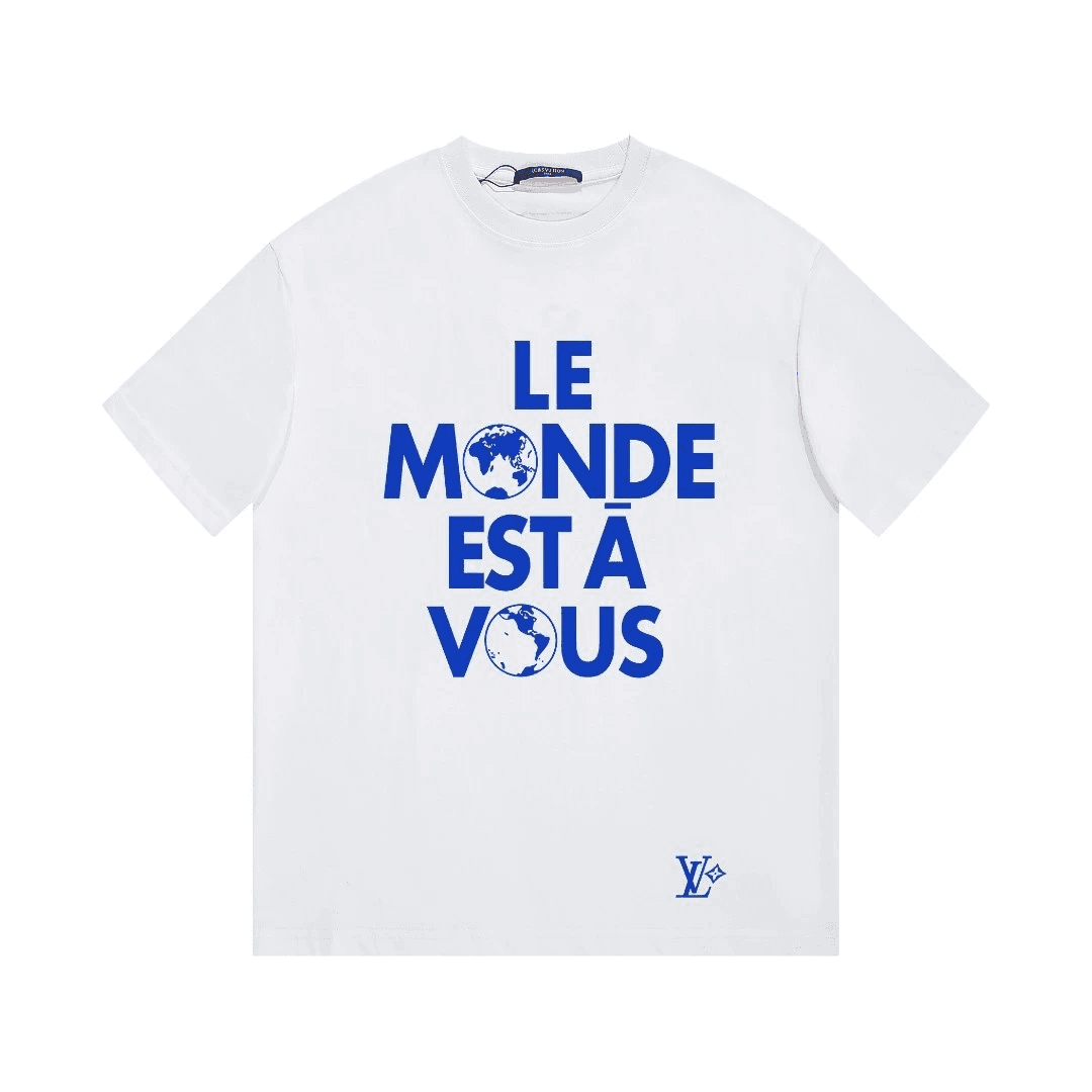 Louis Vuitton T-Shirt Globe Monogram — 32