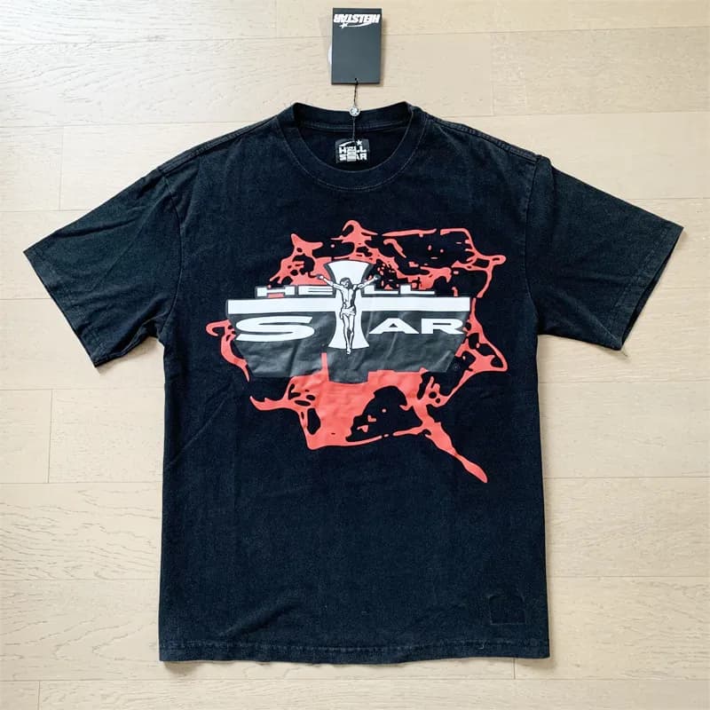 Hellstar Sweatpants Flame Graphic — X53
