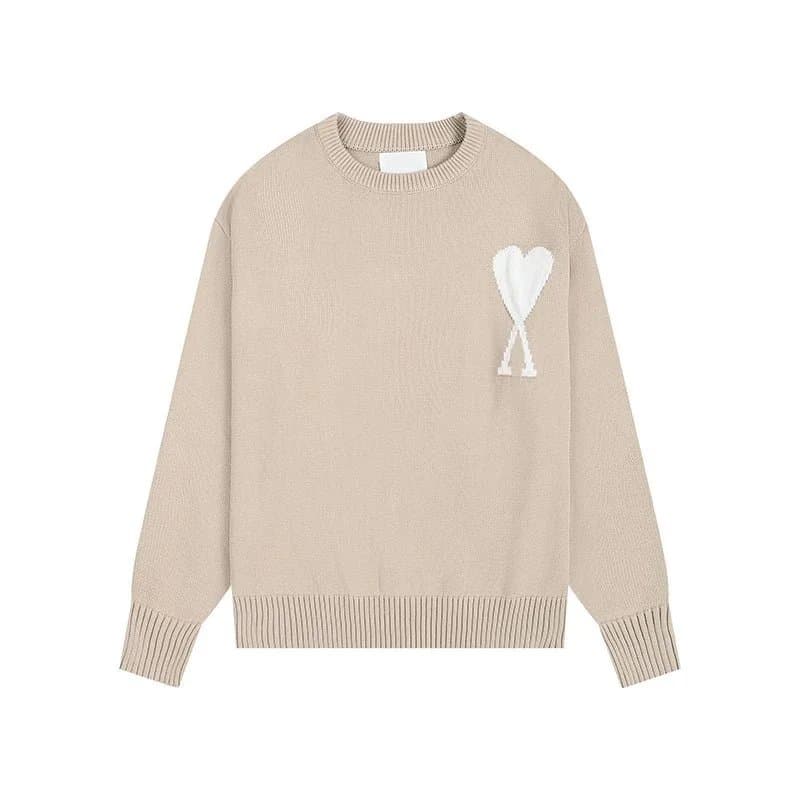 Amiri Knit Sweater Heart Logo