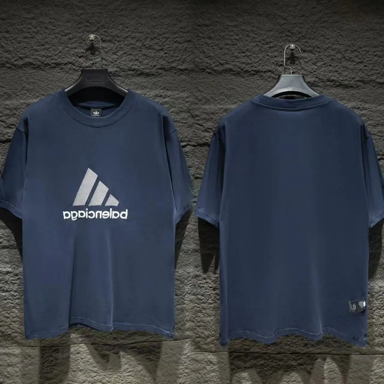 Balenciaga Logo T-Shirt Oversized Script — 78
