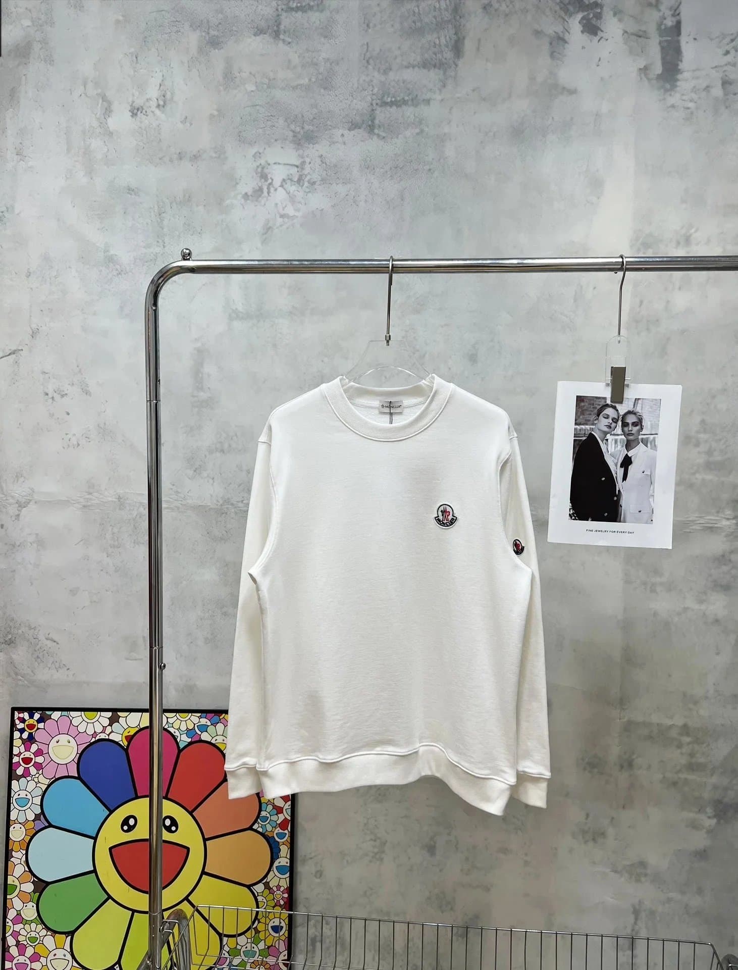 Moncler Crewneck Sweatshirt Logo Patch — 款式23