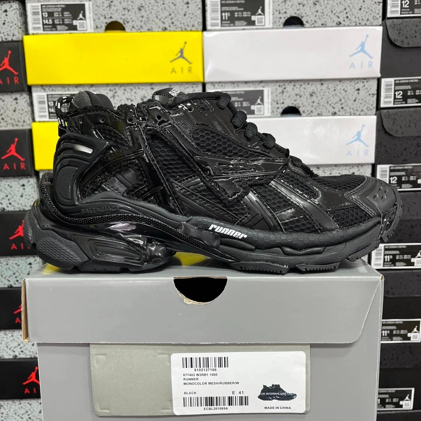 Balenciaga Speed Trainer Multicolor — XA · 七代黑色B1 1000