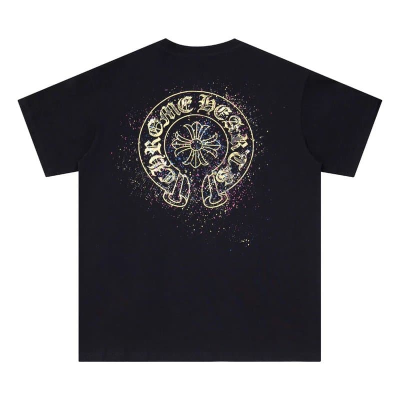 Chrome Hearts Graphic Tee Splatter Print — 32