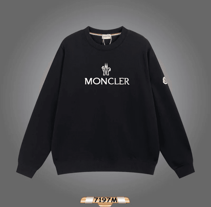 Moncler Logo Sweatshirt White Logo — 32