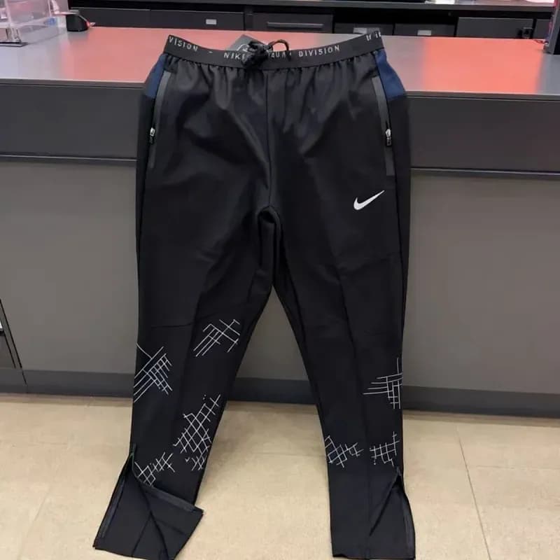 Nike Vision Division Track Pants Grid Print