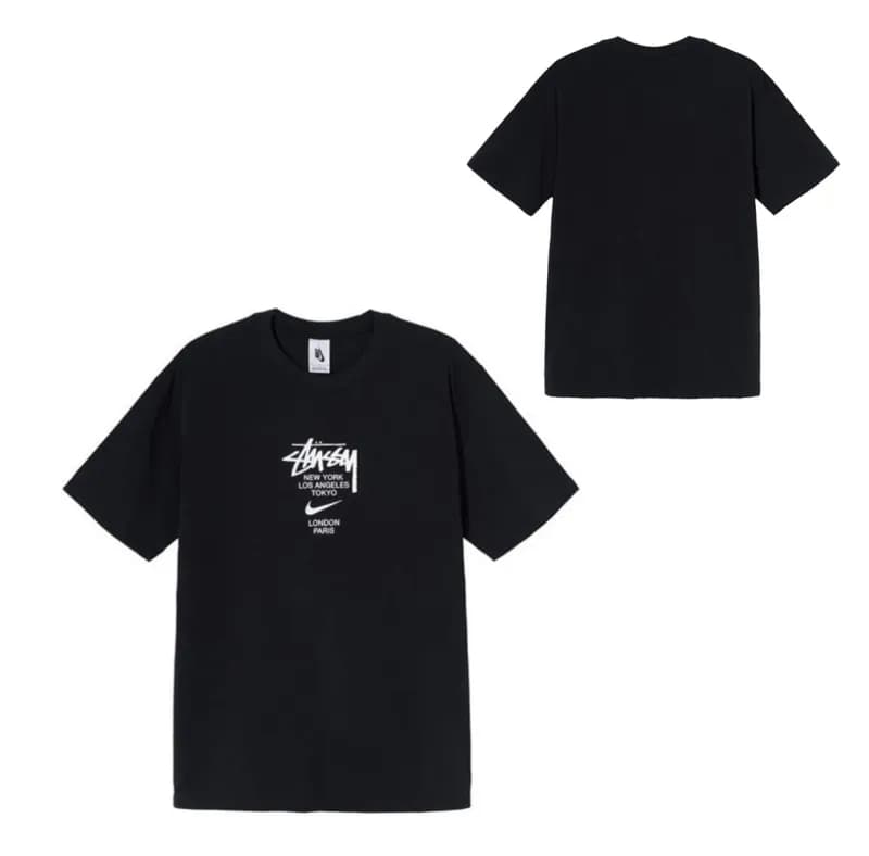 Stüssy × Nike T-Shirt World Cities