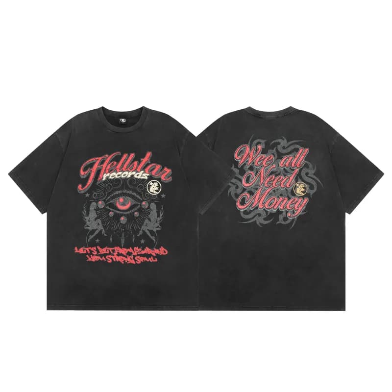 Graphic Tee Hellstar Records Print