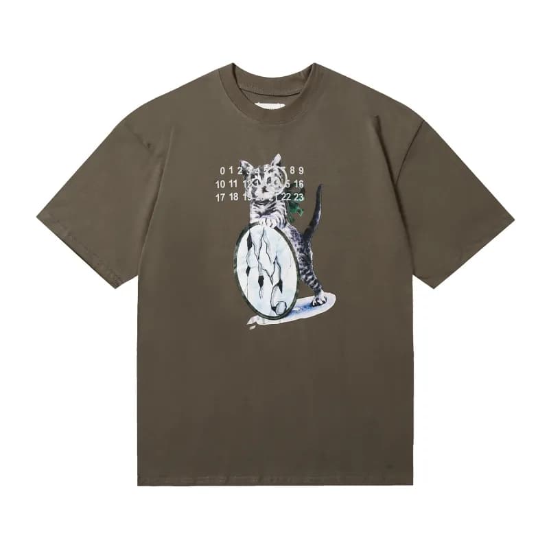 Comme des Garçons T-Shirt Four Stitches — 深灰色53
