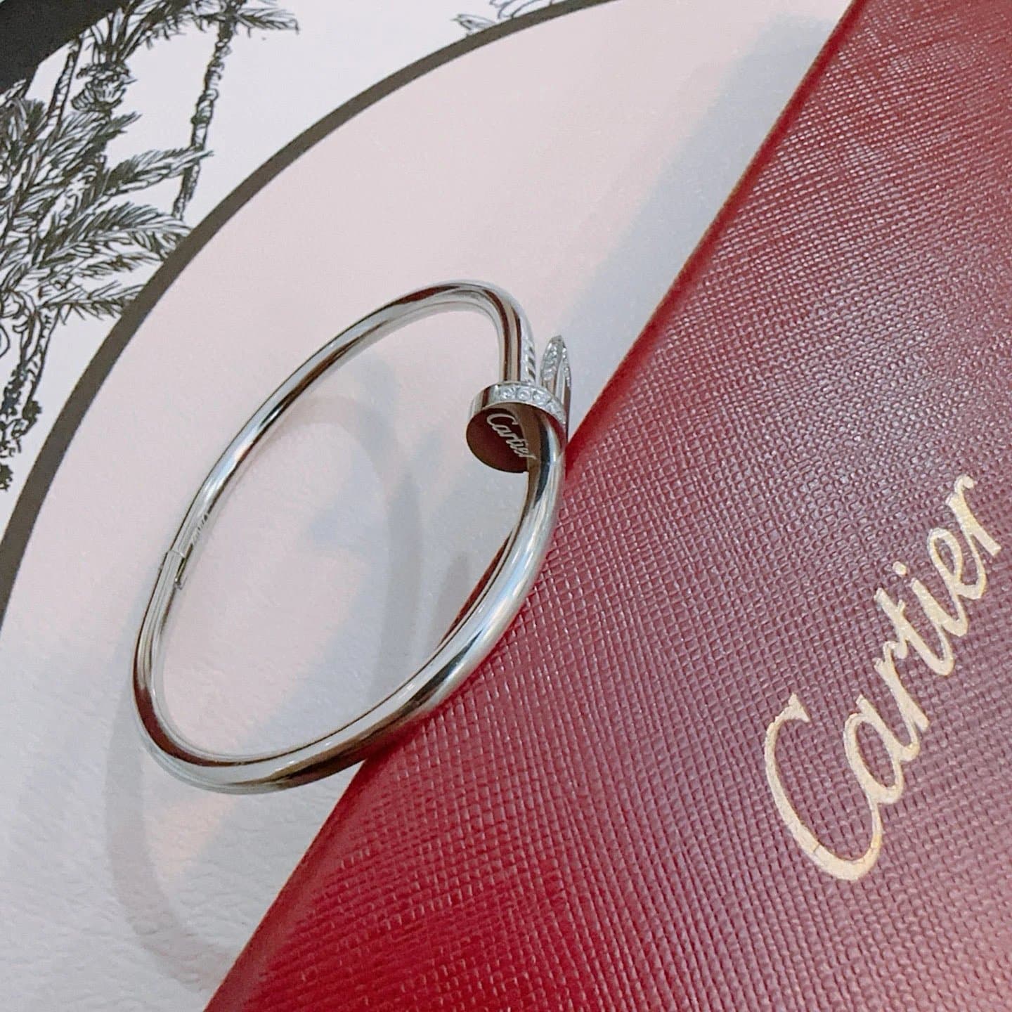 Cartier Juste un Clou Bracelet Small Model with Diamonds