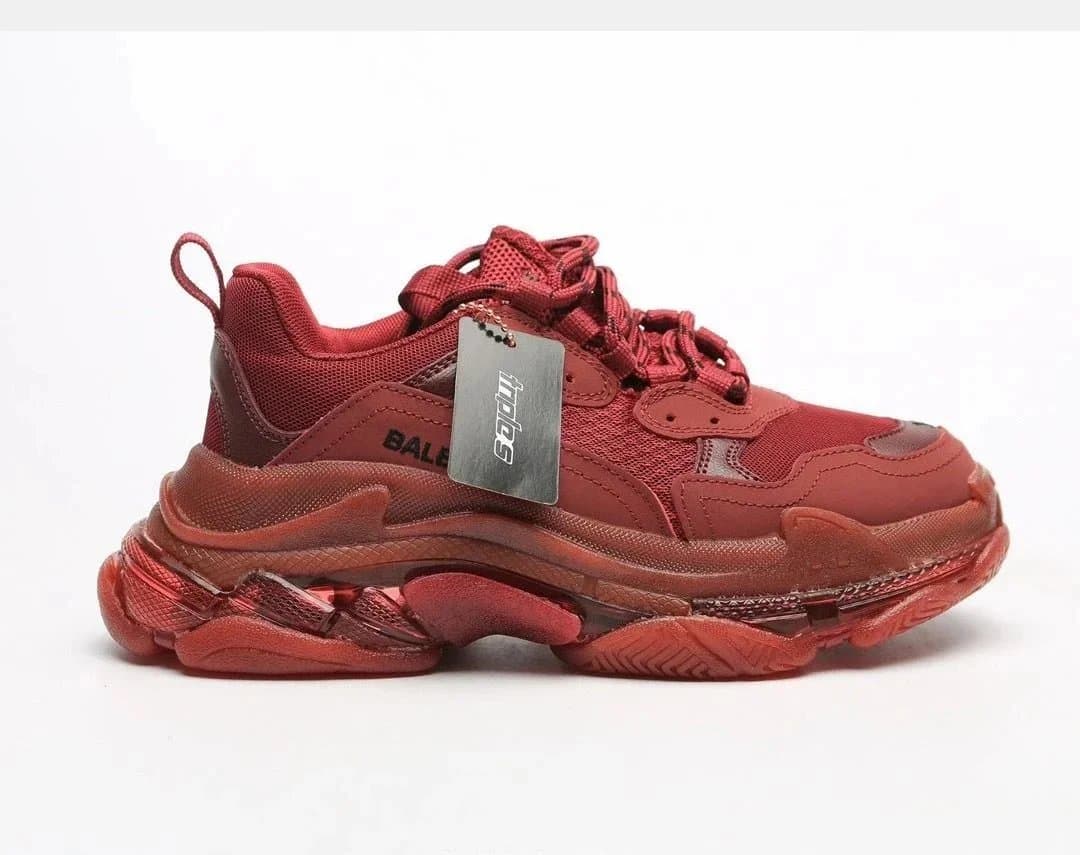 Balenciaga Triple S BMLRESGAVA — 12砖红