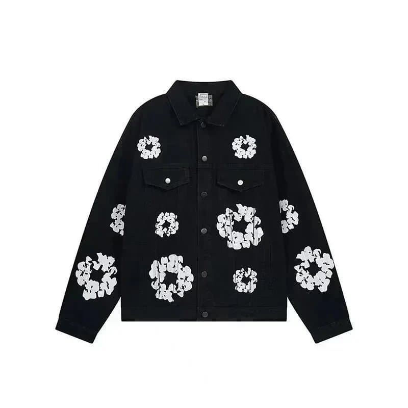 Balenciaga Printed Jeans Floral Print — 04