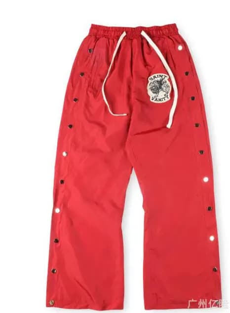 Saint Laurent Track Pants Studded Logo Patch — 72