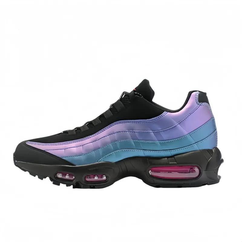 Nike Air Max 95 Triple White — 95款黑紫36-46