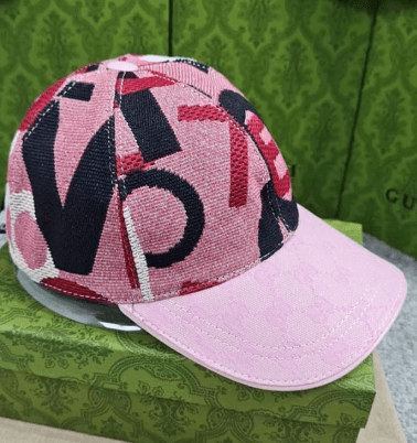 Versace Cap Baroque Logo Print