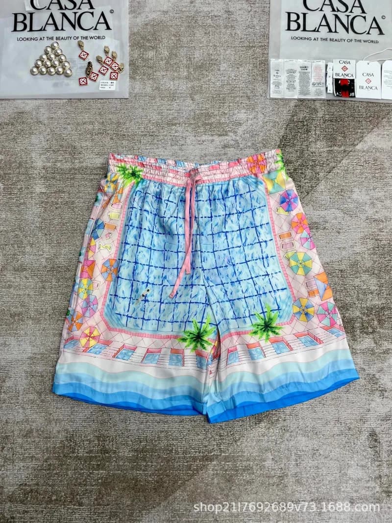 Swim Shorts Poolside Print