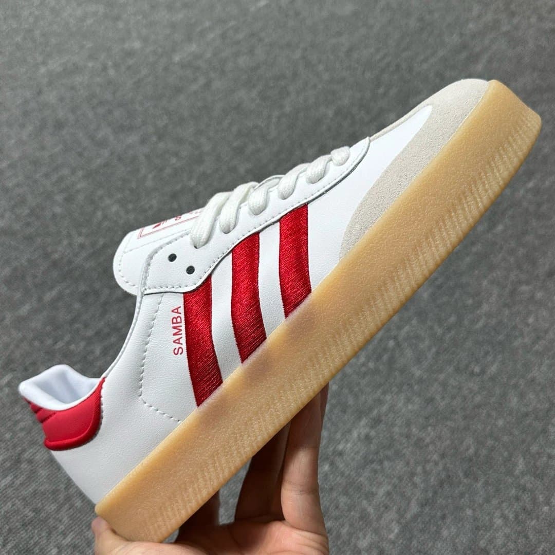Adidas Samba Leopard Print — 二代白红ID0438