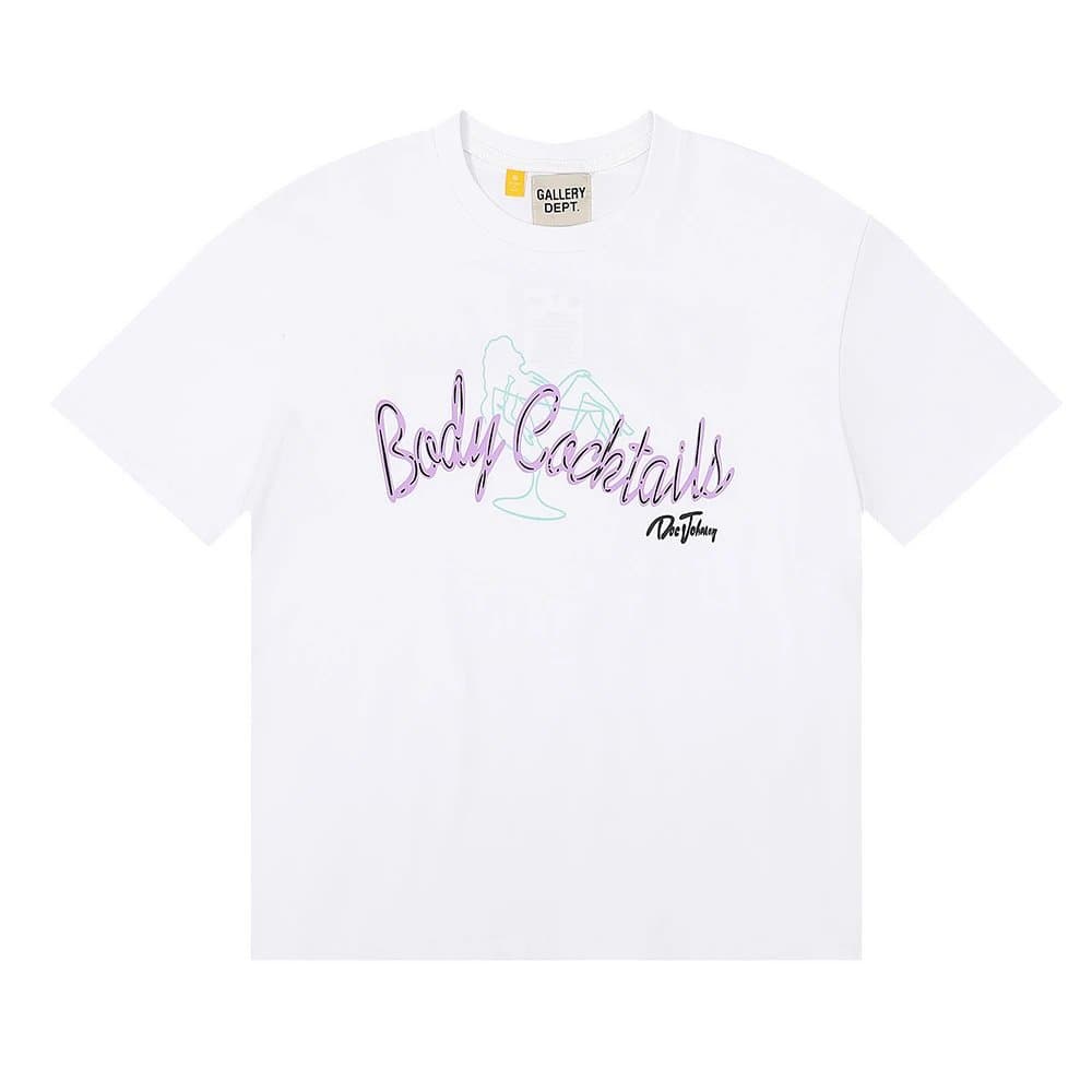 Gallery Dept. Logo Tee Reverse Print — 6037 白色