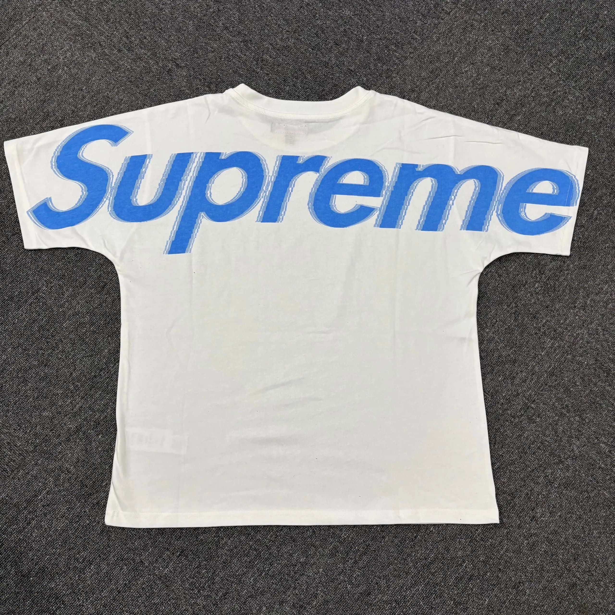 Supreme Box Logo Tee Distorted Logo