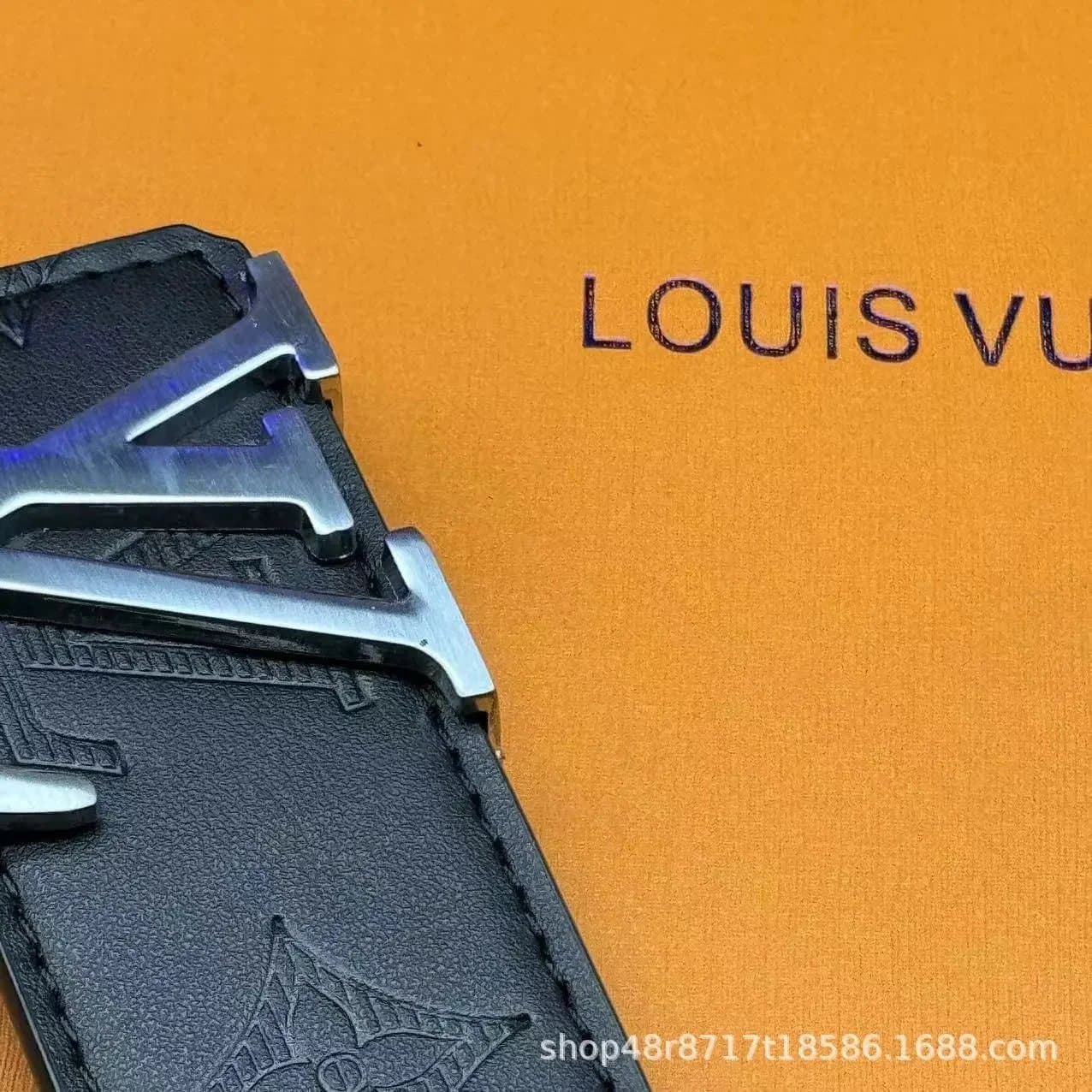 Louis Vuitton LV Belt Monogram Eclipse — 大花黑 银扣