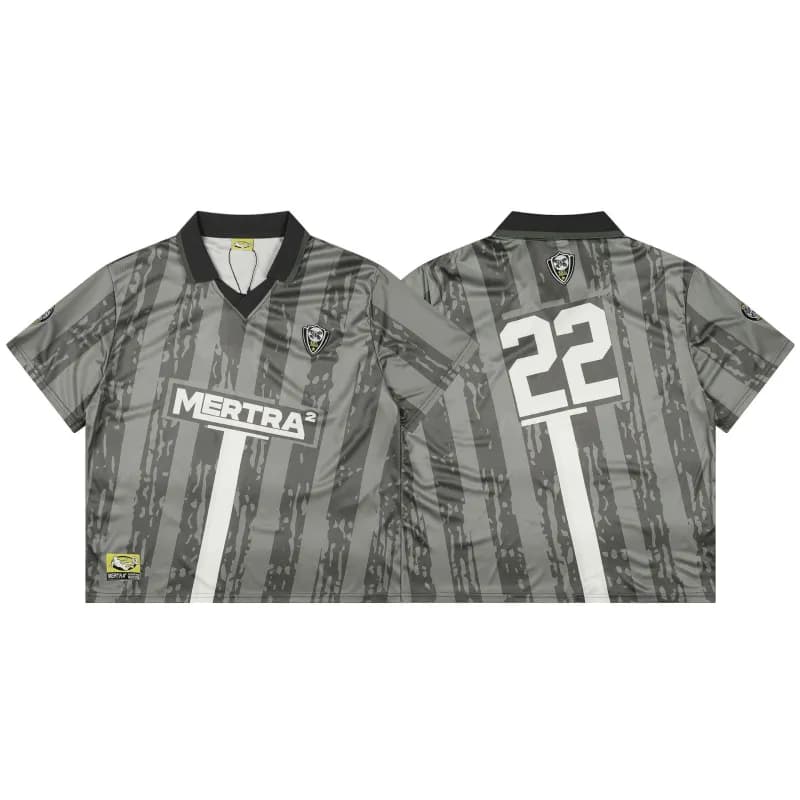 Gallery Dept. Short-Sleeve Button-Up Shirt Grid Check — t056灰色