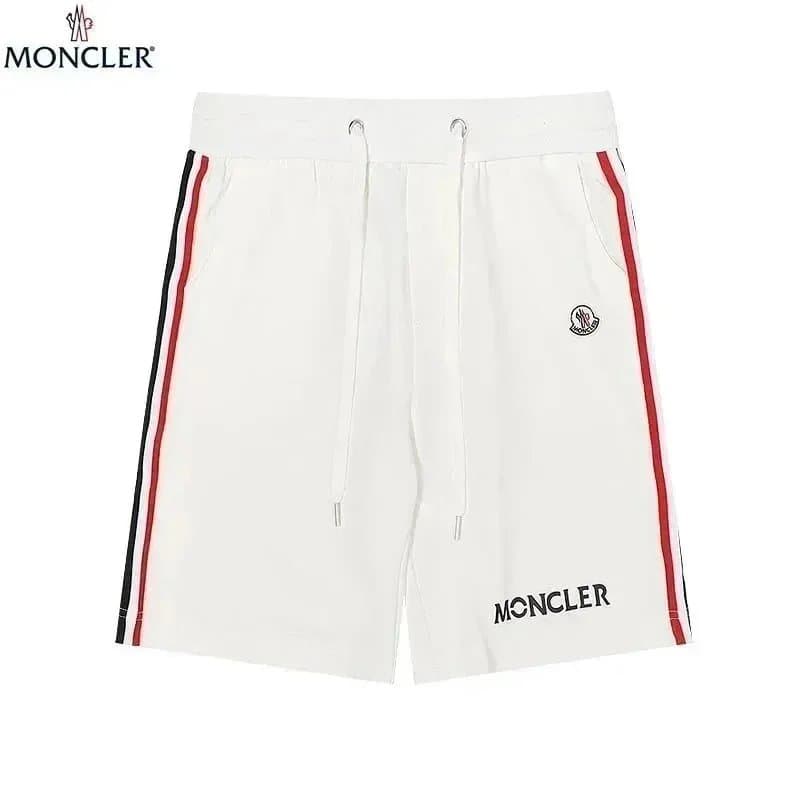 Moncler Logo-Print Shorts Side Logo — TH0201150365