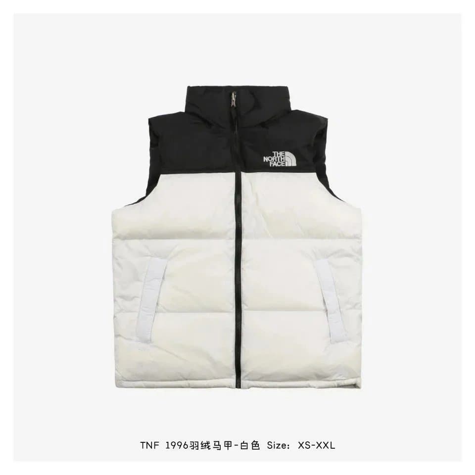 The North Face Cropped Puffer Jacket Reflective Logo — 3