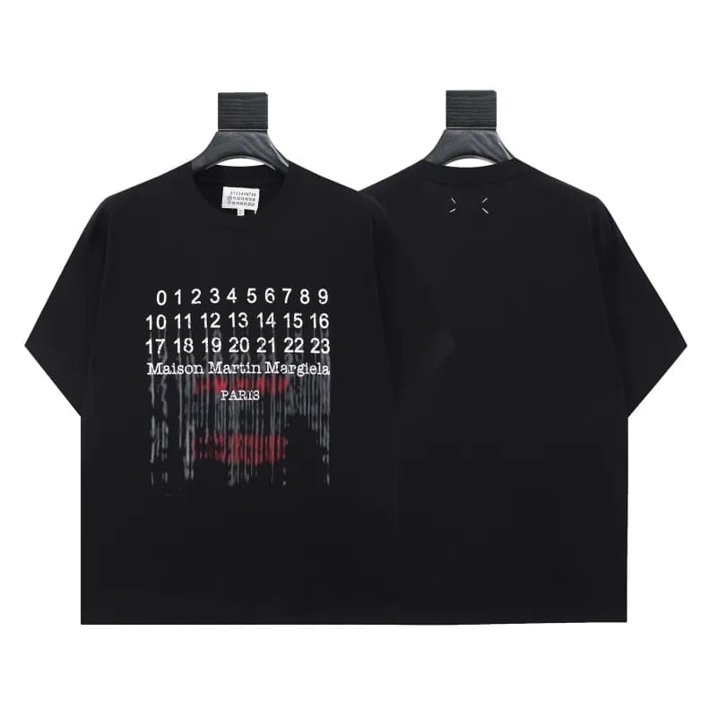 Tommy Hilfiger Graphic Tee Maison Margiela x Tommy Cash — 7005黑