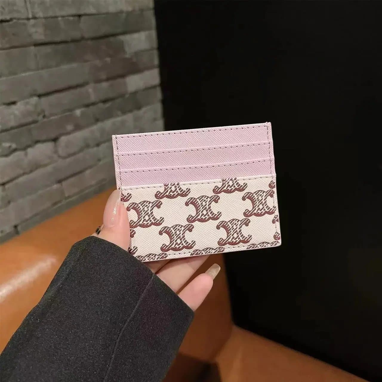 Michael Kors Card Holder MK Logo Print — LZJ050136003